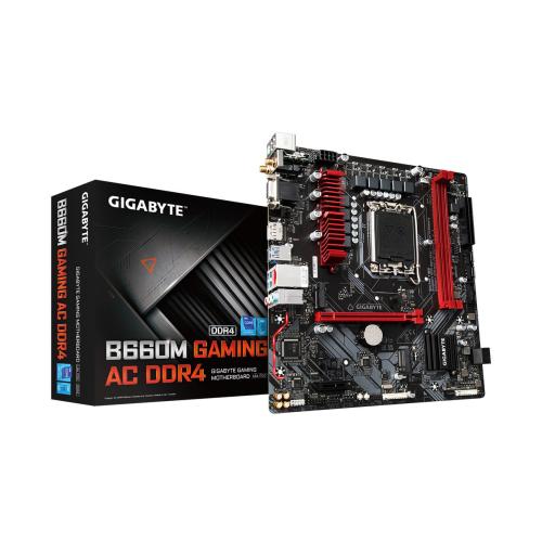 GigabyteMB GIGABYTE B660M GAMING AC DDR4