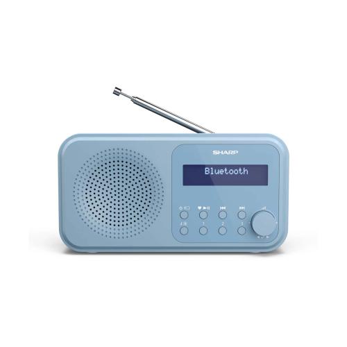 SharpSHARP DIGITAL RADIO STEEL BLUE DR-P420SB