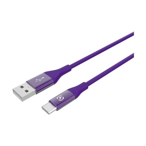 CellyΚΑΛΩΔΙΟ CELLY TYPE C STRONG 1.5M PURPLE