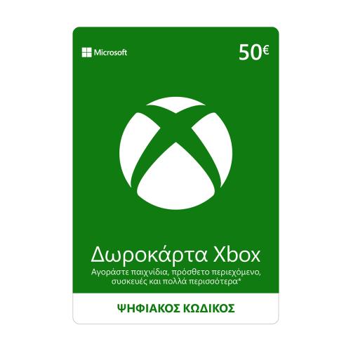 XboxXbox Gift Card 50 Ε