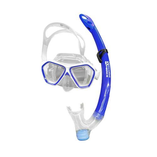 Scuba Force Nevis Παιδική Μάσκα & Αναπνευστήρας Σιλικόνης Μπλε