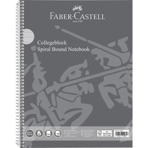 Faber Castell Σπιράλ Α4 1 Θέμα 80Φ 10418