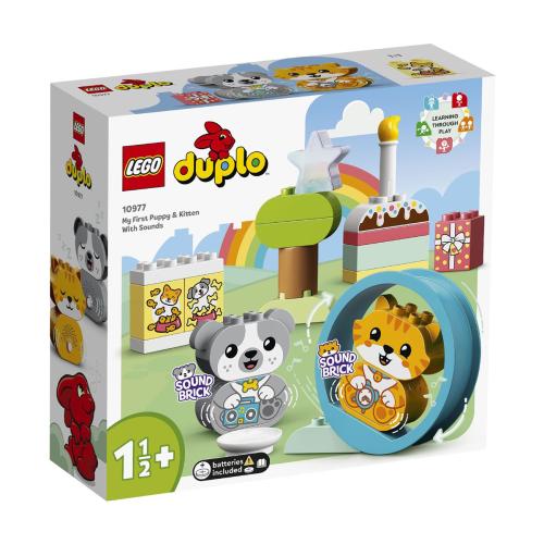 LEGO® My First Puppy & Kitten with Sounds 10977