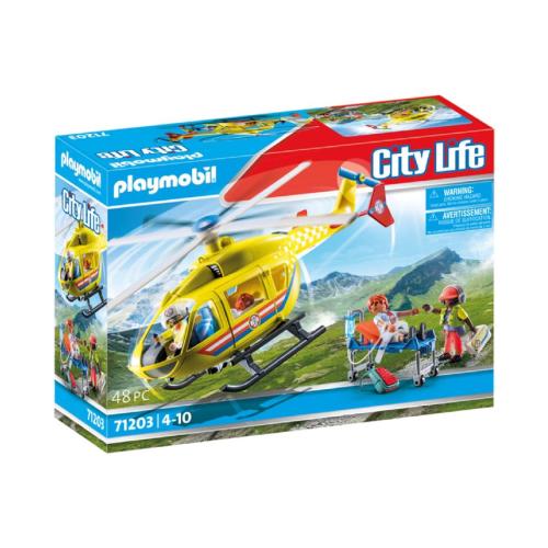 PLAYMOBIL® Ελικόπτερο Πρώτων Βοηθειών 71203