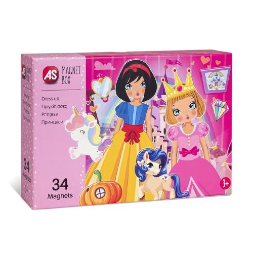 AS Magnet Box-Πριγκίπισσες Dress Up 1029-64038