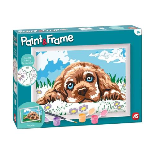 AS Paint & Frame Loving Puppy 1038-41012