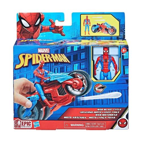 Hasbro Spiderman 4IN Vehicle and Figure F6899