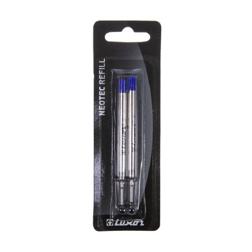 Luxor Ανταλλακτικά Στυλό Parker 1.0 mm Σετ 2 τεμ. Μπλε