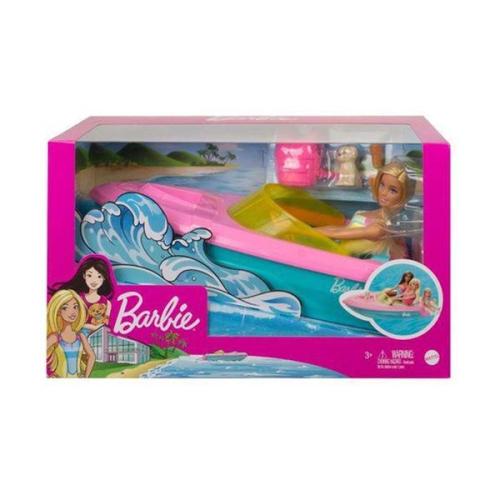 Mattel Barbie Κούκλα & Σκάφος Σετ GRG30 Παιχνίδι