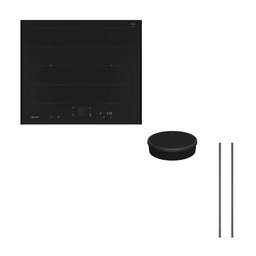 Neff NFLIN60D0 Επαγωγική Εστία T66YYY4C0 & Twist Pad Flex & 52.6 cm Deep Black Flex Design Kit