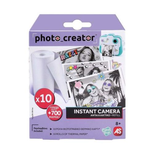 AS Φωτογραφικό Χαρτί Photo Creator Instant Camera 10 Ρολά 1863-70605