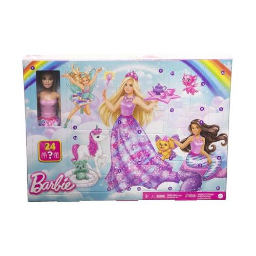 Mattel Barbie Παραμυθένιος Κόσμος Advent Calendar HVK26 Παιχνίδι Κούκλα