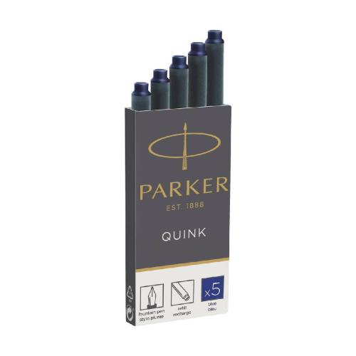 Parker Ανταλλακτικό Quink Cartridges W Blue 5 τεμ