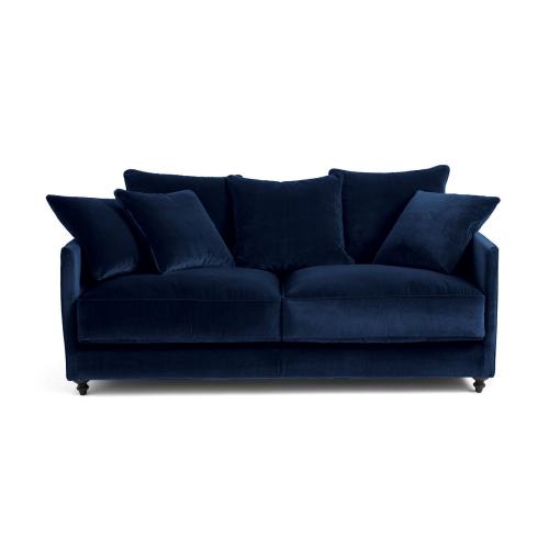 Πτυσσόμενος καναπές-κρεβάτι από βελούδο Μ105xΠ184xΥ93cm