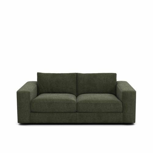 Τριθέσιος καναπές με ταπετσαρία από βισκόζη/πολυέστερ Μ105xΠ217xΥ78cm