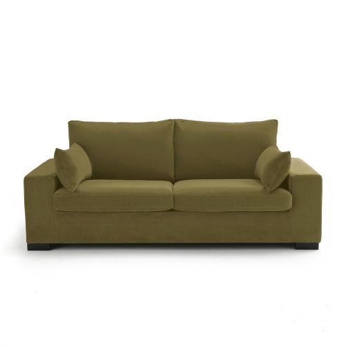 Καναπές-κρεβάτι από βελούδο Μ87xΠ174xΥ80cm