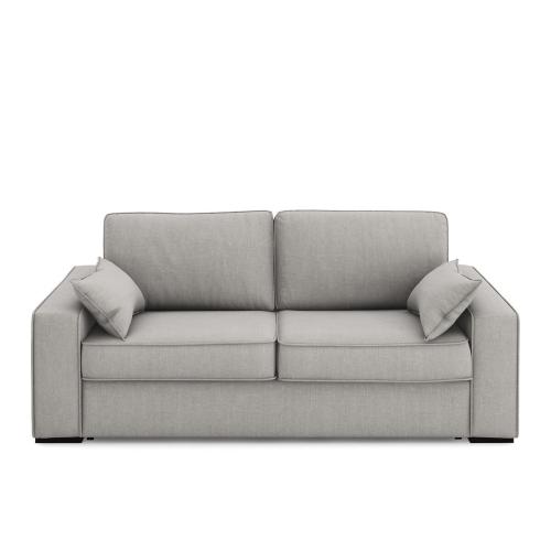 Καναπές-κρεβάτι από βαμβάκι λινό με στρώμα τεχνολογίας Bultex
