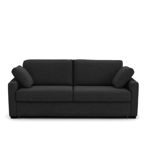 Καναπές-κρεβάτι με ανάγλυφη ταπετσαρία και λάτεξ στρώμα