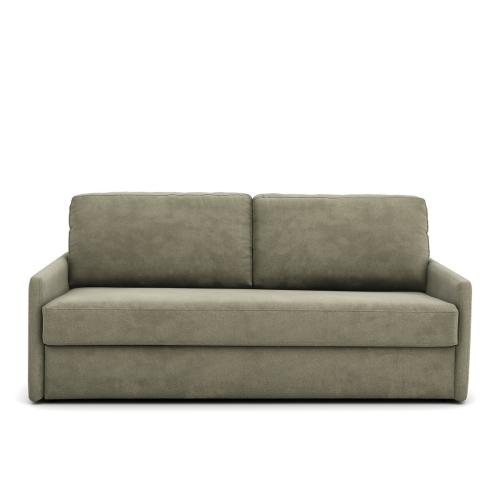 Καναπές-κρεβάτι με ανάγλυφη ταπετσαρία και στρώμα τεχνολογίας Bultex
