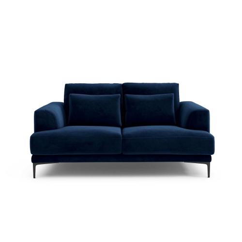 Διθέσιος καναπές από βελούδο Μ105xΠ175xΥ83cm