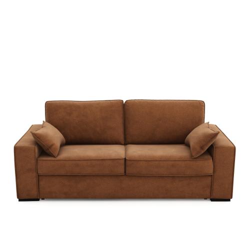 Καναπές-κρεβάτι από πολυέστερ Μ98xΠ185xΥ85cm