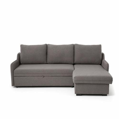 Γωνιακός δεξιός καναπές-κρεβάτι Μ158xΠ222xΥ87cm