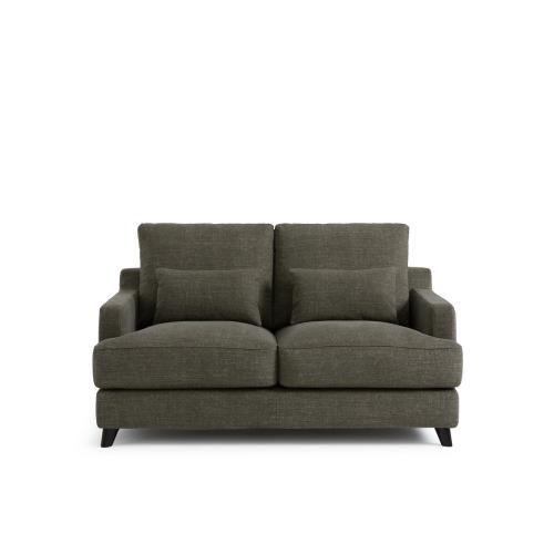 Διθέσιος καναπές από βαμβάκι λινό Μ100xΠ150xΥ83cm