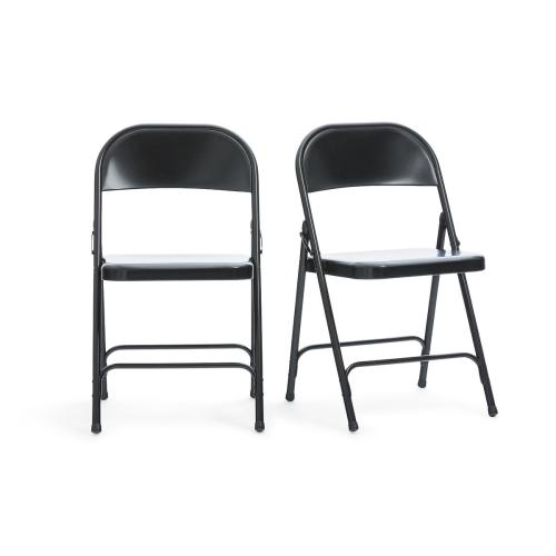 Σετ 2 πτυσσόμενες καρέκλες Μ45xΠ46xΥ79cm