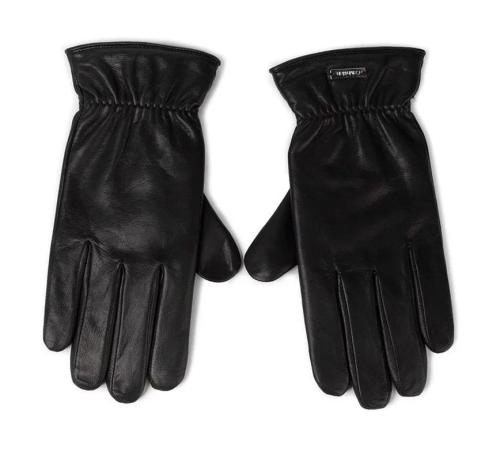 Calvin Klein Ανδρικά Δερμάτινα Γάντια K50K505079-BAE Μαύρο
