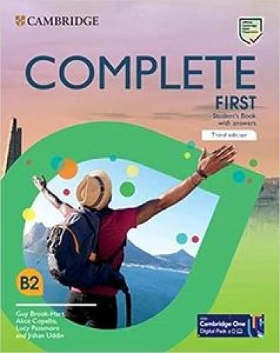 COMPLETE FIRST STUDENTS BOOK WITH ANSWERS 3RD ED