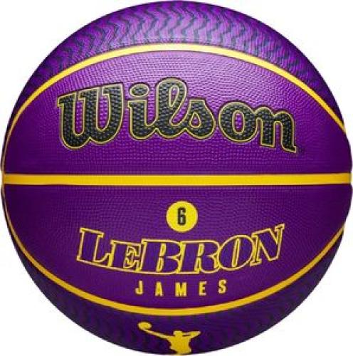 ΜΠΑΛΑ WILSON NBA PLAYER ICON OUTDOOR BASKETBALL LEBRON ΜΩΒ (7)