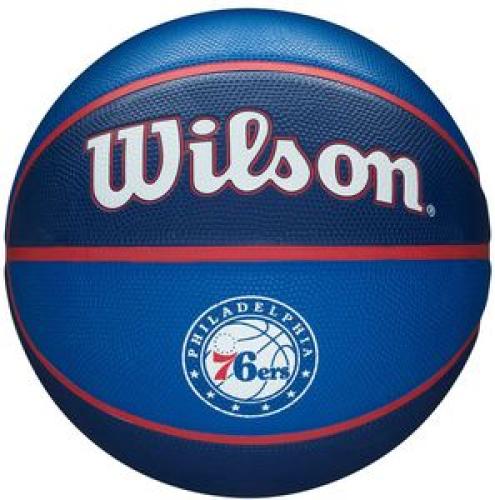 ΜΠΑΛΑ WILSON NBA TEAM TRIBUTE PHILADELPHIA 76ERS ΜΑΥΡΟ/ΓΚΡΙ (7)
