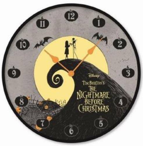 PYRAMID THE NIGHTMARE BEFORE CHRISTMAS - JACK - SALLY WALL CLOCK (10CM) (GP85873)
