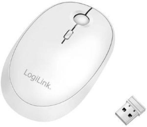 LOGILINK ID0205 WIRELESS - BLUETOOTH DUAL MODE MOUSE 2.4GHZ 1000/1600DPI WHITE