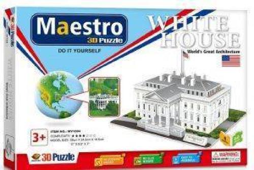 MAESTRO 3D PUZZLE THE WHITE HOUSE 60ΤΜΧ ( Π.001.004)