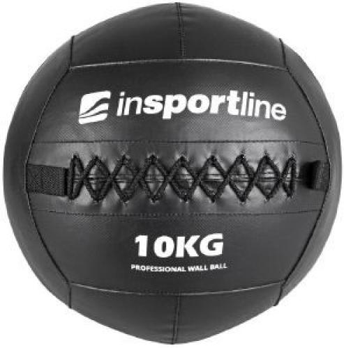 MEDICINE BALL INSPORTLINE WALBAL SE ΜΑΥΡΗ (10 KG)