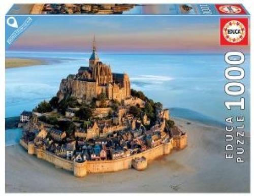 EDUCA PUZZLE MONT SAINT MICHEL FROM THE AIR 1000 ΚΟΜΜΑΤΙΑ