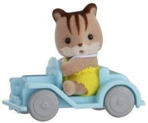 SYLVANIAN FAMILIES ΜΩΡΟ ΚΑΙ ΑΥΤΟΚΙΝΗΤΟ BABY CARRY CASE (SQUIRREL ON CAR) (5203)