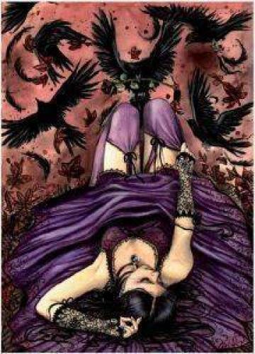 LADY OF CROWS-GOTHICA SCARLET RICORDI 500 ΚΟΜΜΑΤΙΑ