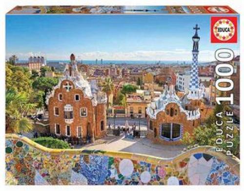 BARCELONA VIEW FROM PARK GUELL EDUCA 1000 ΚΟΜΜΑΤΙΑ