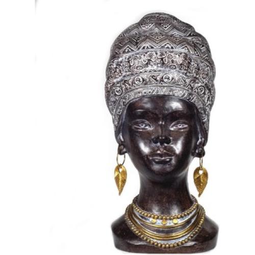 Αγαλματίδια και Signes Grimalt Αφρικανική Κεφαλή Σχήμα