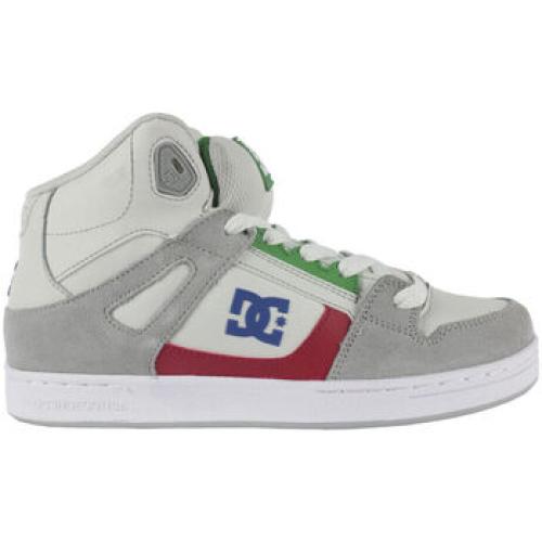 Sneakers DC Shoes Pure high-top ADBS100242 GREY/GREY/GREEN (XSSG)