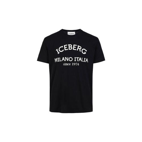 T-shirt με κοντά μανίκια Iceberg INSTITUTIONAL LOGO T-SHIRT MEN