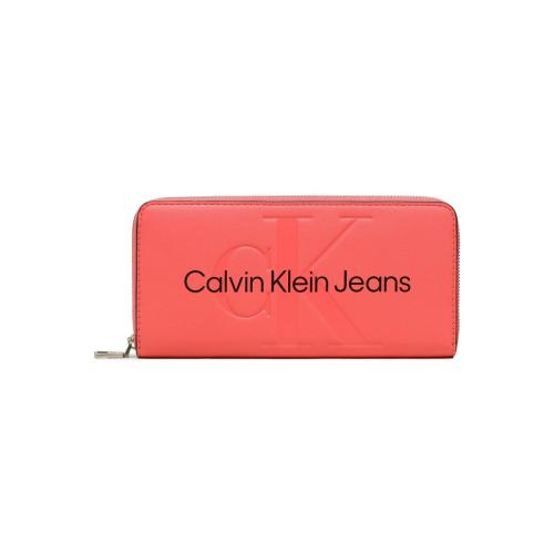 Πορτοφόλι Calvin Klein Jeans SCULPTED ZIP AROUND WALLET WOMEN