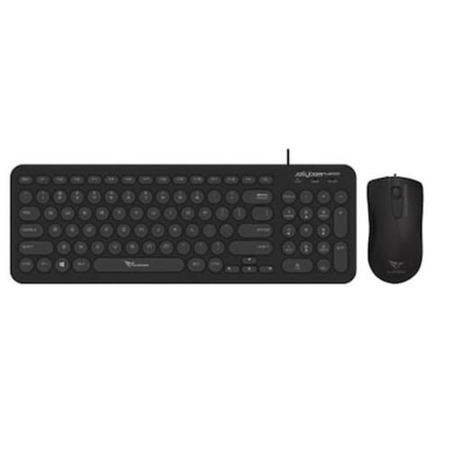 Alcatroz Wired Mouse And Keyboard Jellybean U2000 Black