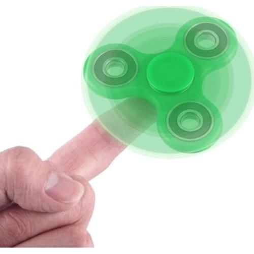 Παιχνίδι Στρες Ανακούφισης Adhd Πράσινο - Fidget Spinner Pom Three Leaves 4 Minutes