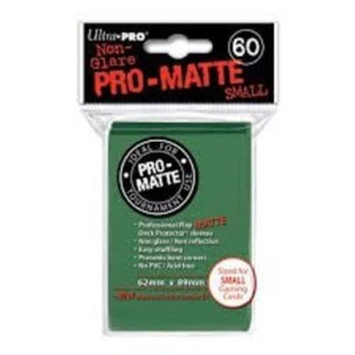 Ultra Pro - Pro Matte Small 60 Sleeves Green (rem84265)