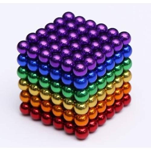 3d Πολύχρωμος Μαγνητικός Κύβος Παζλ Cyber Cube