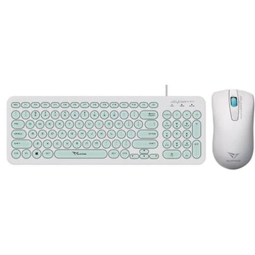 Alcatroz Wired Mouse And Keyboard Jellybean U2000 W.mint U2000wm