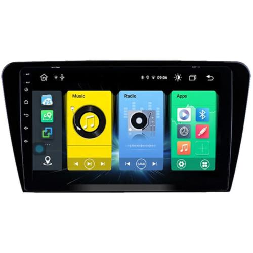 Hχοσύστημα OEM με Οθόνη Αφής 10 Android GPS Wi-Fi Bluetooth 1GB/16GB SK53 για SKODA OCTAVIA 7 (2013-2020) - Μαύρο